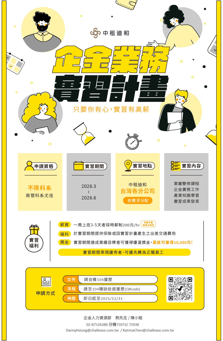 2026中租企金實習EDM
