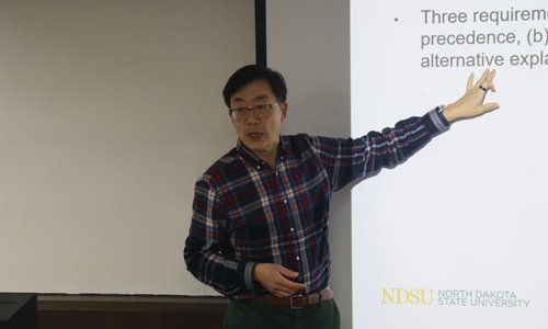 【報導】北達科他州立大學Prof. Dan Hsu蒞校演講，促進國際學術交流